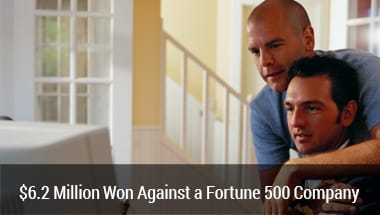 $ 6.2 million won against a fortune 500 company